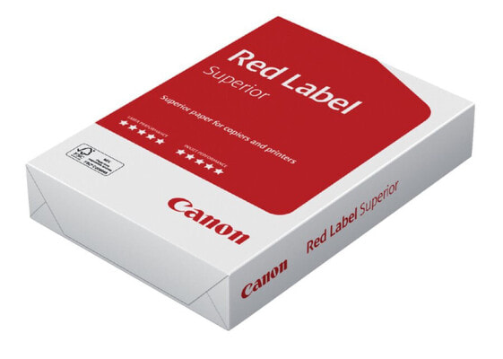 Canon Red Label Superior A3-Geschäftspapier 80 g/m? - 500 Blatt Kopierpapier FSC 112µm - Labels - 80 g/m²