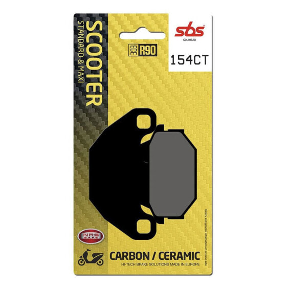 SBS Hi-Tech Street 154CT Carbon Ceramic Brake Pads