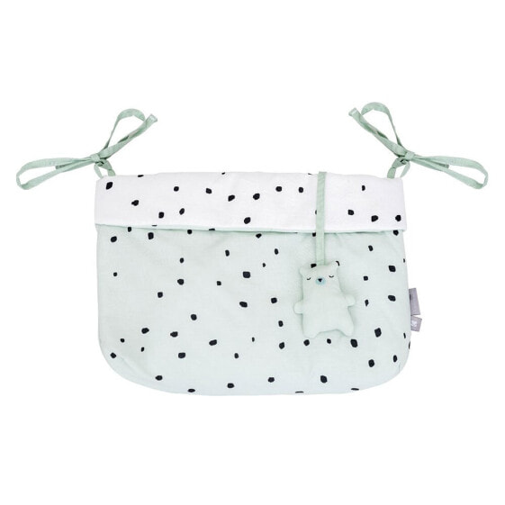 KIKKABOO Diaper Basket With Bear With Me