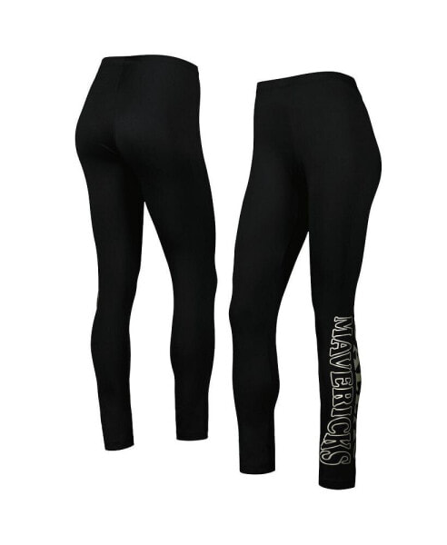 Women's Black Dallas Mavericks Stadium Leggings