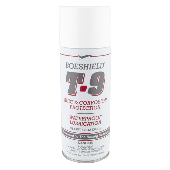 Boeshield T9 Aerosol Chain Lube and Rust Inhibitor: 12oz