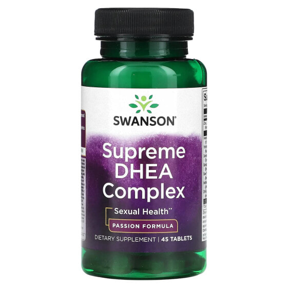 Витамины для мужского здоровья Swanson Supreme DHEA Complex, 45 таблеток