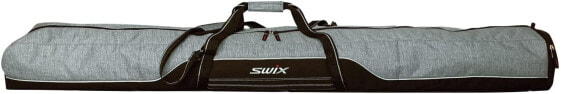 Swix Road Trip 1 Paar gepolsterte Mitte Ski Bag, grau, Universal/170 cm bis 190 cm