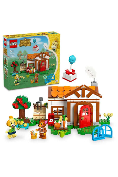 Конструктор пластиковый Lego Animal Crossing™ Isabelle Ev Ziyaretinde 77049 - 6 Yaş ve Üzeri İçin Yapım Seti (389 Parça)