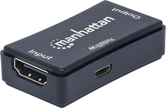 Усилитель сигнала HDMI Manhattan System AV (Repeater) до 40 м UHD 4K (207621)