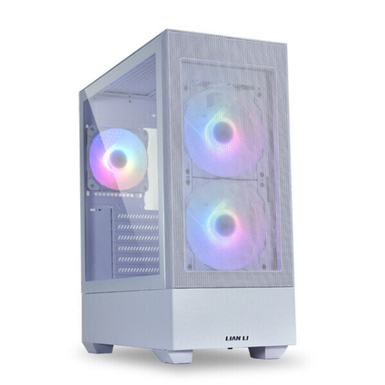 Lian Li LANCOOL 205 Mesh C - Midi Tower - PC - White - ATX - micro ATX - Mini-ITX - Mesh - Tempered glass - 16 cm