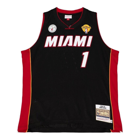 MITCHELL & NESS NBA ROAD FINALS JERSEY MIAMI HEAT 2012 CHRIS BOSH