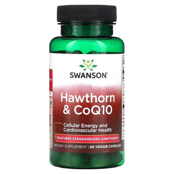 Hawthorn & CoQ10, 60 Veggie Capsules