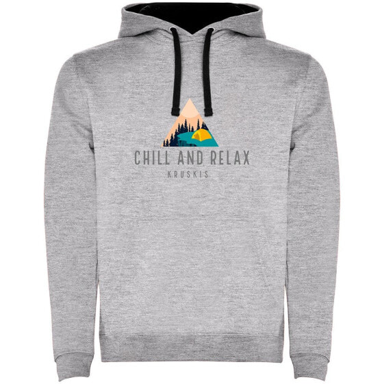 KRUSKIS Chill And Relax Two-Colour hoodie