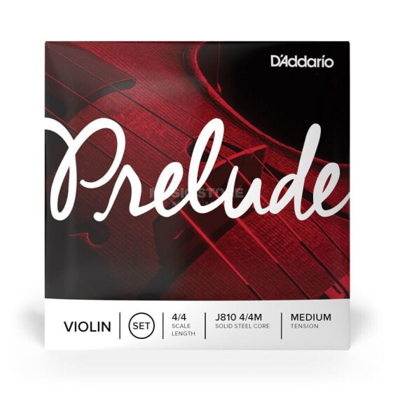 D'Addario Orchestral Violin String Prelude J810-4/4 Medium Tension