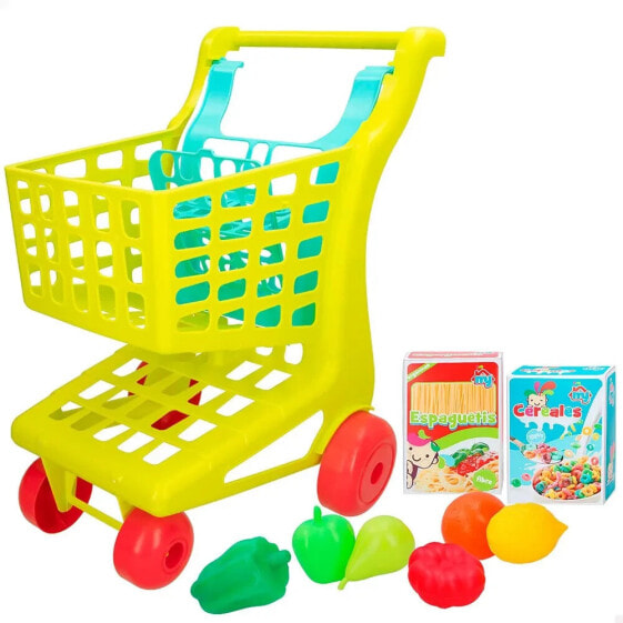 COLOR BABY My Home Colors Supermarket Trolley With Accessories