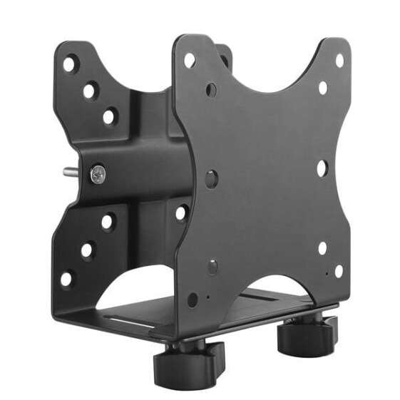 StarTech.com Thin Client Mount - VESA Mounting Bracket - Monitor stand-mounted CPU holder - Small Desktop - 5 kg - 75 x 75,100 x 100 mm - Black - Plastic - Steel