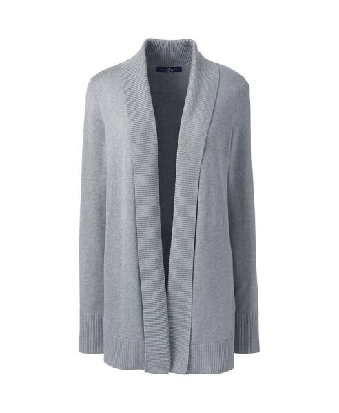 Plus Size School Uniform Cotton Modal Shawl Collar Cardigan Sweater