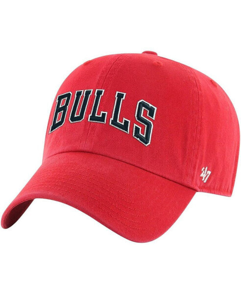 Бейсболка регулируемая '47 Brand Chicago Bulls Красная