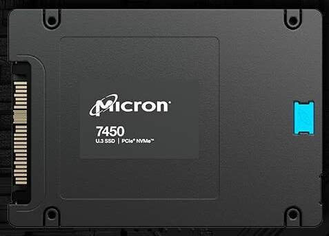 Micron 7450 Pro MTFDKCB1T9TFR-1BC1ZABYY 1920 GB 1.04 DWPD U.3 LP PCIe 4.0 NVMe