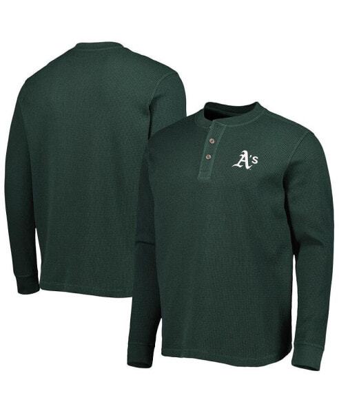 Men's Oakland Athletics Green Maverick Long Sleeve T-shirt