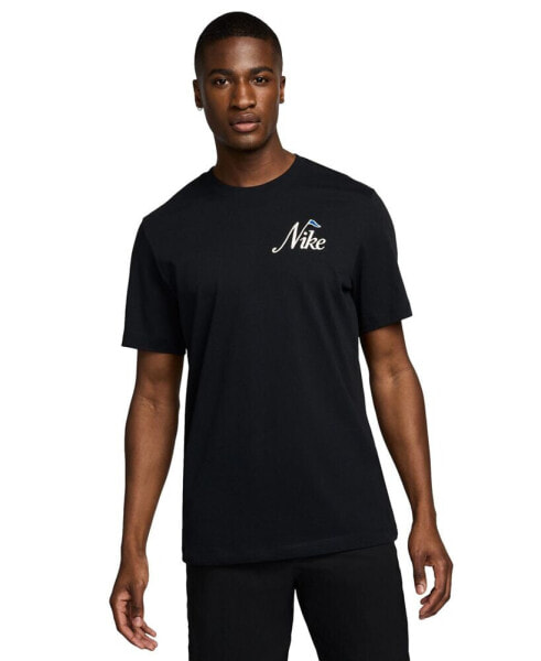 Men's Classic-Fit Embroidered Logo Graphic Golf T-Shirt