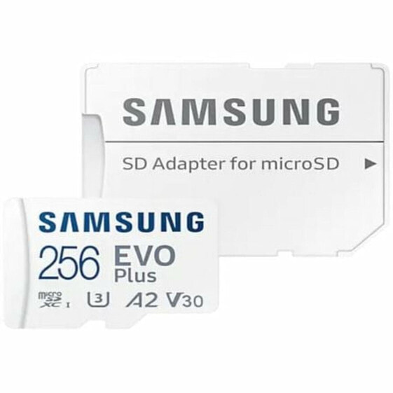 Карта памяти микро-SD с адаптером Samsung EVO Plus 2023 256 GB