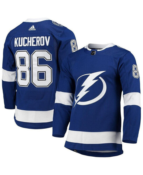Men's Nikita Kucherov Blue Tampa Bay Lightning Home Authentic Pro Player Jersey