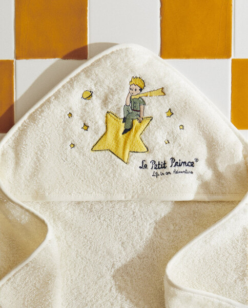 Children’s le petit prince hooded bath towel