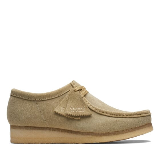 [26155515] Mens Clarks WALLABEE LOW 'MAPLE SUEDE'