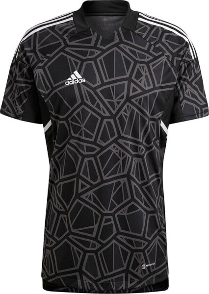 Adidas Koszulka męska Condivo 22 Goalkeeper Jersey Short Sleeve czarna HB1619 M