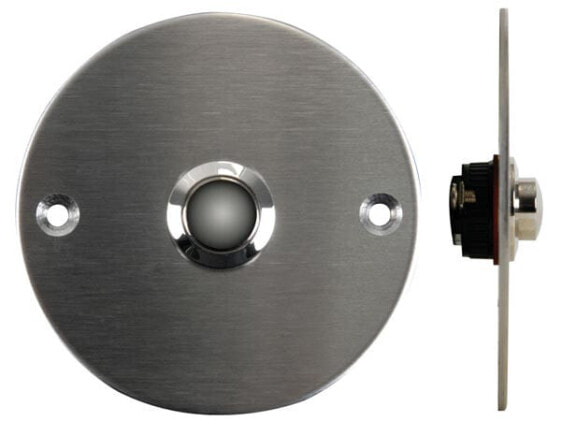 Velleman KT DBB4 - Klingeltaster aus rostfreiem Edelstahl - Wired - Silver - Stainless steel - Screws - AC - 8 - 16 V