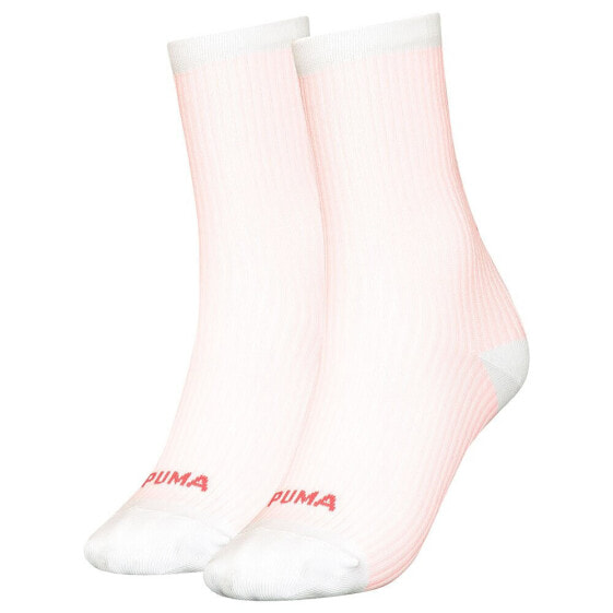 PUMA Cat Logo Rib socks 2 pairs