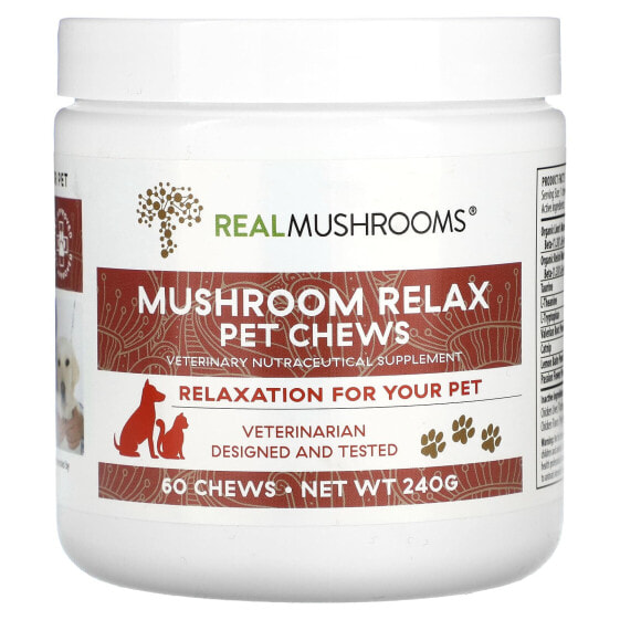 Mushroom Relax Soft Chews, 60 Chews