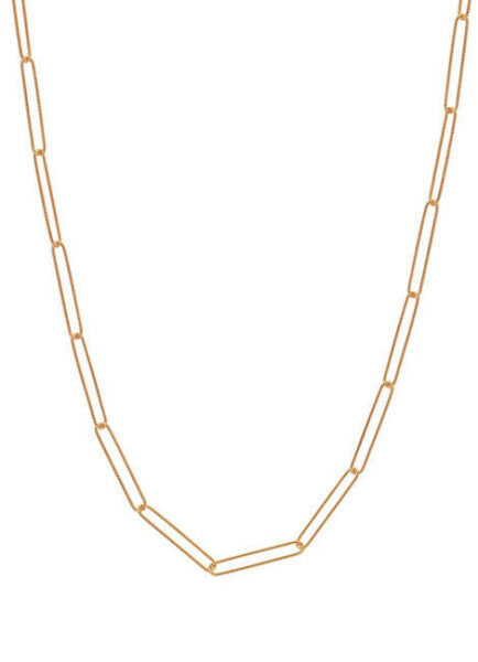 Stylish gilded necklace Jac Jossa Embrace CH111