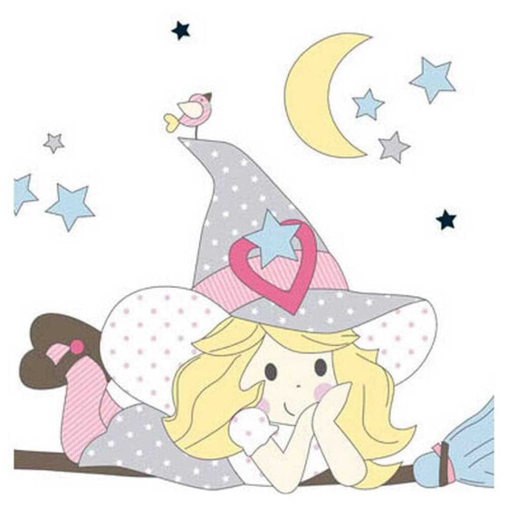 COOL KIDS Witch 115x145+20 cm Duvet Cover
