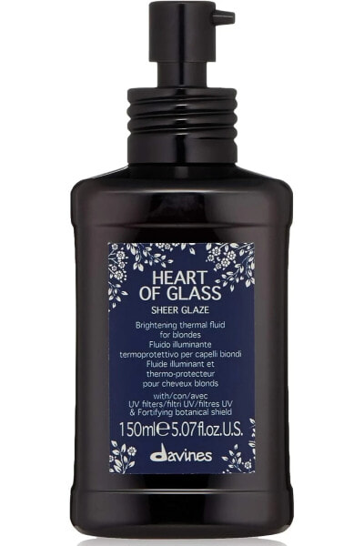 DAVİNES Heart of Glass Sheer Glaze Sarı Saç Telleri İçin Koruyucu Sprey -150 ml- 5.07fl oz CYT997461