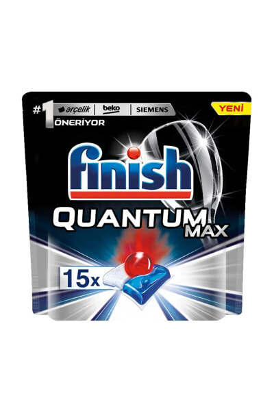Таблетки для посудомоечных машин Finish Quantum Max 15 шт.