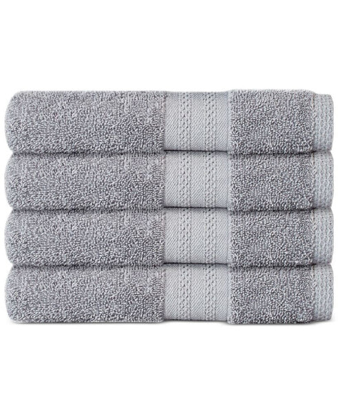 Soft Spun Cotton 4-Pc. Hand Towel Set
