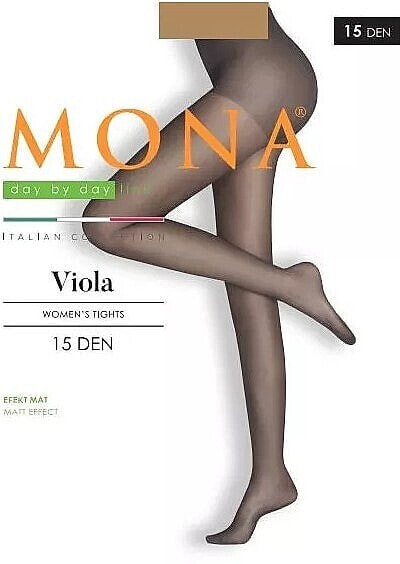 Strumpfhosen für Damen Viola 15 Den visone