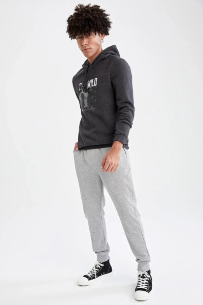 Slim Fit Basic Geri Dönüşümlü Jogger Eşofman Altı