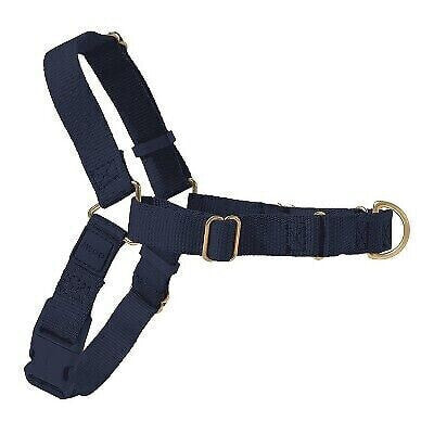 AWOO Roam No-pull Adjustable Recycled Dog Harness - XS - Navy