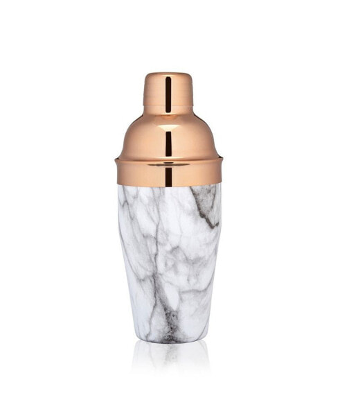 Copper and Marble Cocktail Shaker