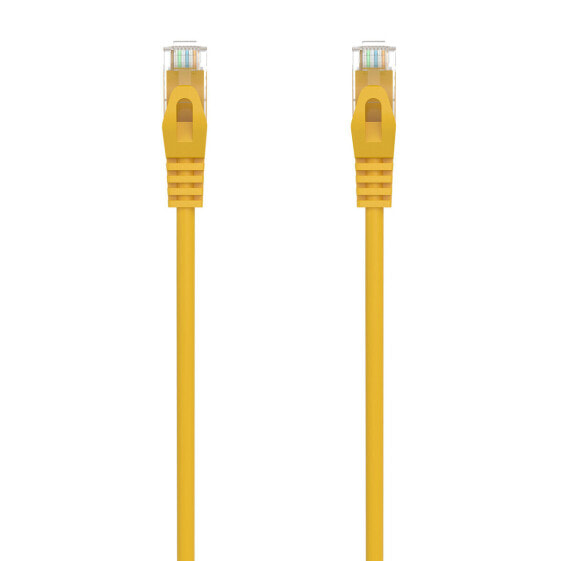 Category 6 Hard UTP RJ45 Cable Aisens A145-0568 Yellow 2 m