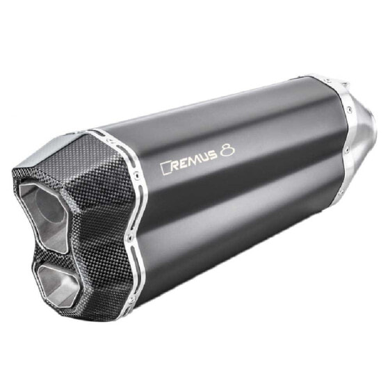 REMUS 8 Stainless Steel R 1200 GS Adventure/R 1200 GS 92 kW 1G12 16 Euro 4 Homologated Slip On Muffler