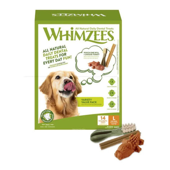 WHIMZEES Variety Box Dental Strips 14 Units