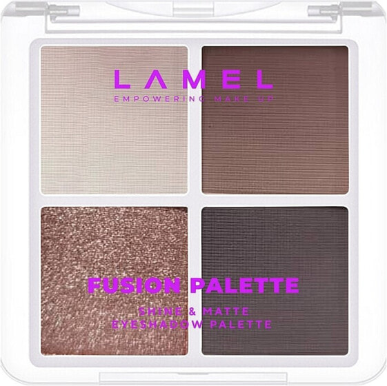 Lidschatten-Palette - LAMEL Make Up Fusion Palette Eyeshadow 401