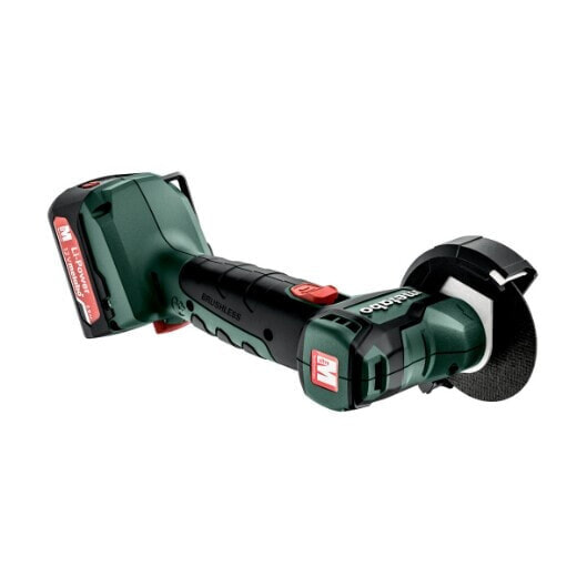 Metabo Akku-Winkelschleifer PowerMaxx CC 12 BL 2x 2,0 Ah + Lader im Koffer