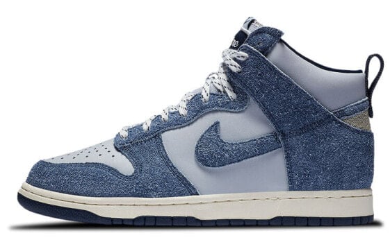 Кроссовки Notre x Nike Dunk High "Midnight Navy" CW3092-400