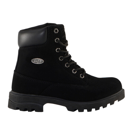 Lugz Empire HI Water Resistant WEMPHD-001 Womens Black Casual Dress Boots