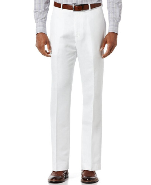 Men's Linen Blend Solid Twill Pants