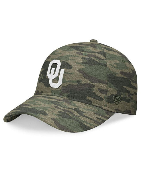 Men's Camo Oklahoma Sooners OHT Military-Inspired Appreciation Hound Adjustable Hat