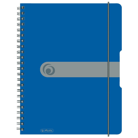 Herlitz 11293065 - Monochromatic - Blue - A4 - 80 sheets - 80 g/m² - Adult