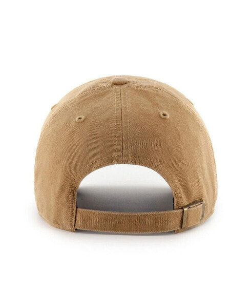 47 Brand Men's Tan Utah Jazz Ballpark Clean Up Adjustable Hat