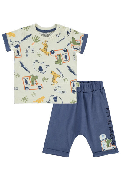 Комплект одежды Civil Baby для мальчиков 6-18 месяцев Зелено-желтое
